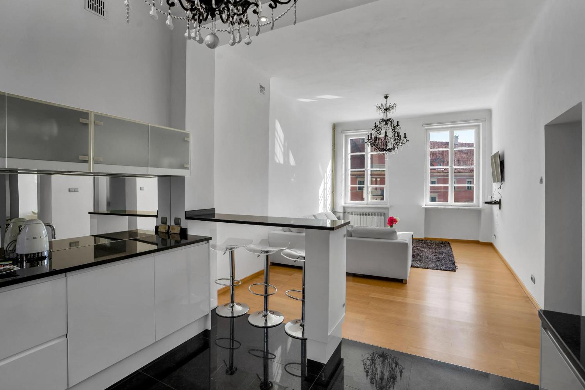 Warsaw Castle Apartments - Prime Location, Historic City Center, Castle View, Fast Internet - By Rentujemy Exteriér fotografie